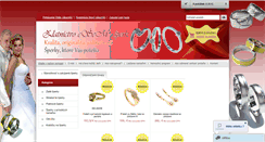 Desktop Screenshot of eshop.zlatnictvosm.sk